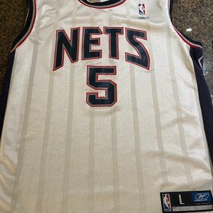 NBA Vintage New Jersey Nets Jason Kidd Jersey- Large